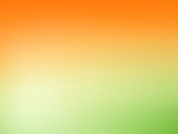 gradiente suave de color naranja a verde en concepto de fondo de bandera india