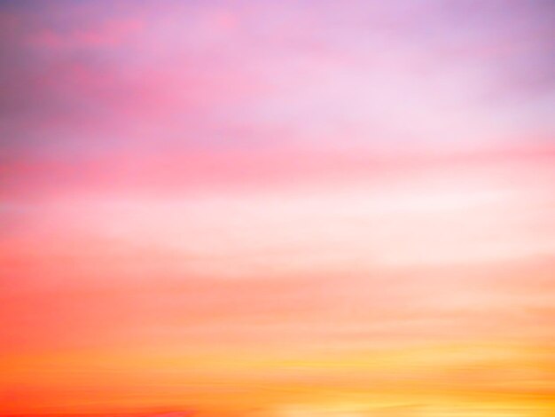 Foto gradiente de superposición naranja puesta de sol suave amanecer efecto pastel fondo patrón resumen