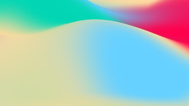 Gradiente de vector libre desenfoque de fondo abstracto rojo verde azul amarillo