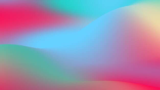 Gradiente de vector libre desenfoque de fondo abstracto rojo verde azul amarillo