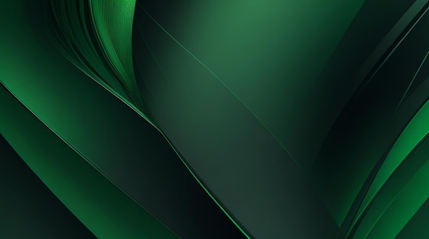 Gradiente verde abstrato para papel de parede moderno