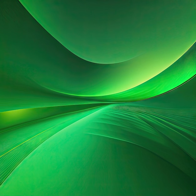 Gradiente Verde Abstrato