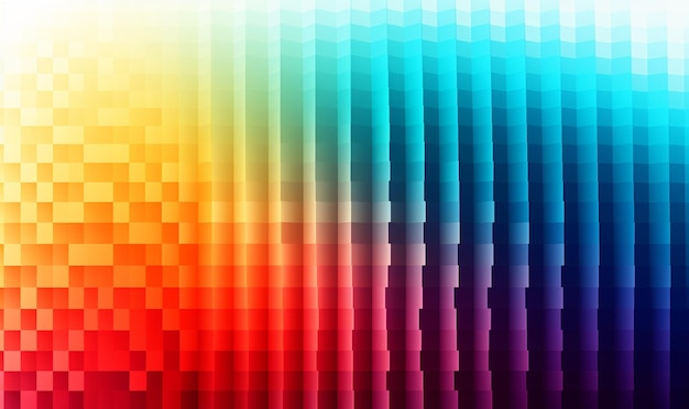Foto gradientes de meio-tom coloridos fundo de padrões geométricos futuros