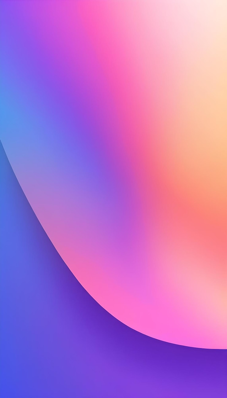 Foto gradientes de desenfocamiento de formas abstractas imagen de fondo ia