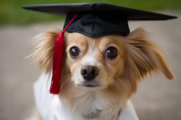 Graduado de la escuela de perros Generar Ai