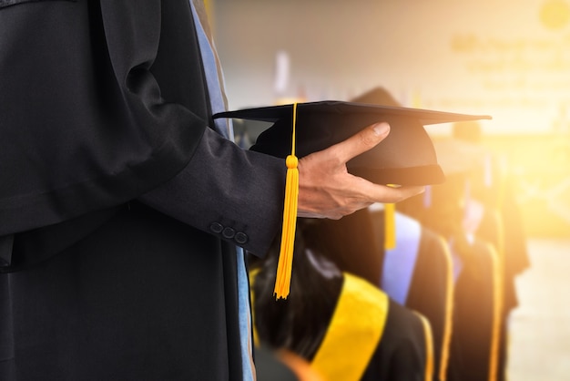 Foto graduados de la universidad