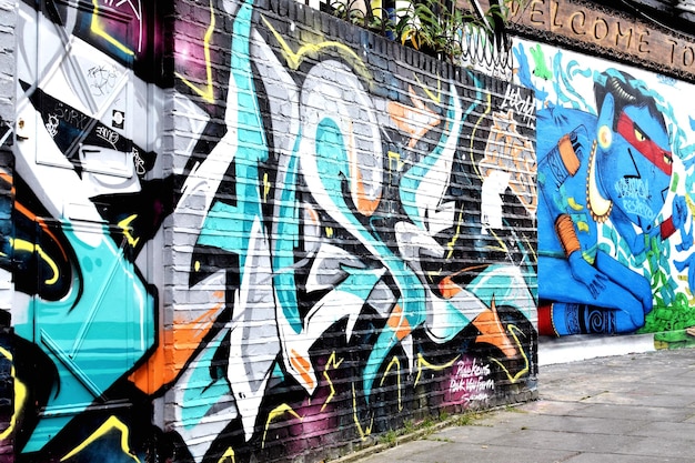 Graffiti an der Wand