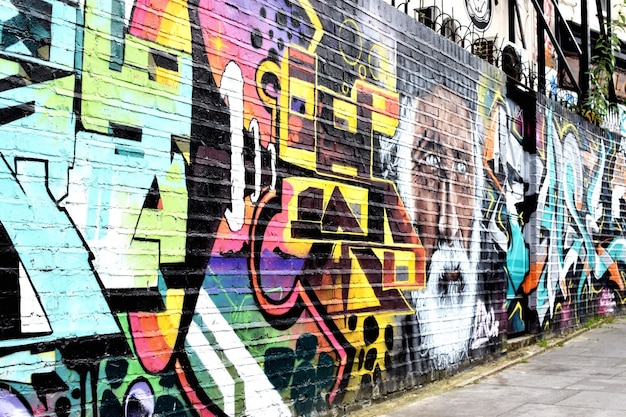 Graffiti an der Wand