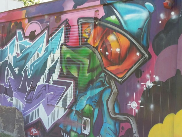 Graffiti an der Wand
