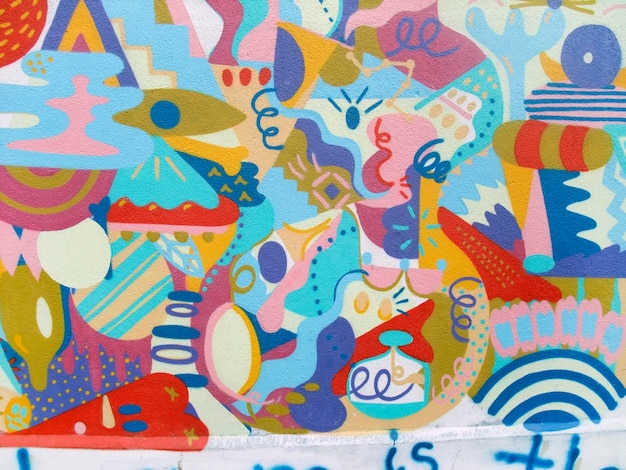 Graffiti en la ciudad de Dublín