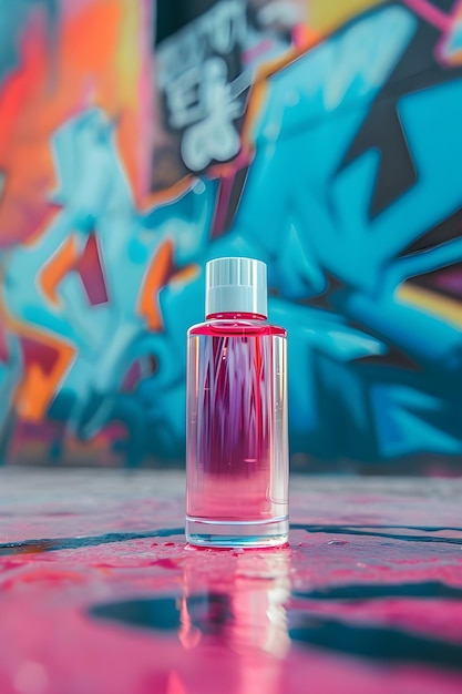 Graffiti Glam Colores brillantes que elevan las necesidades de cuidado de la belleza