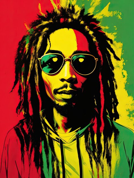 Graffiti Harmony Bob Marley x JeanMichel Basquiat x Futura 2000 También conocido como Bob Marley