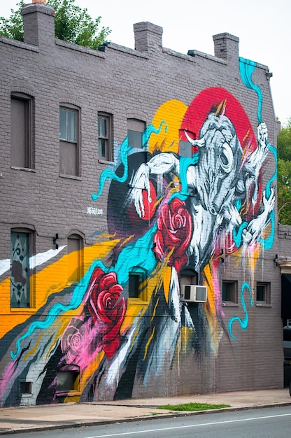 Graffiti na parede