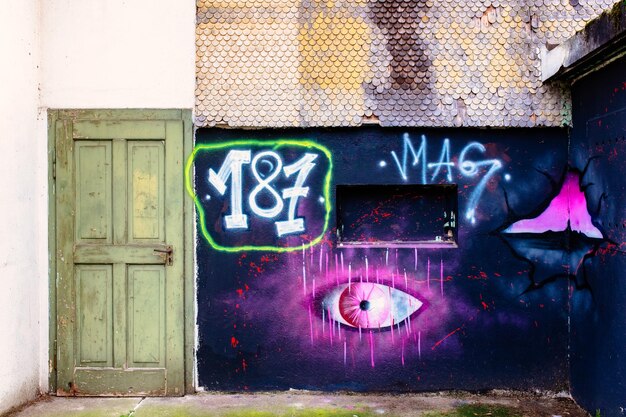 Graffiti na parede