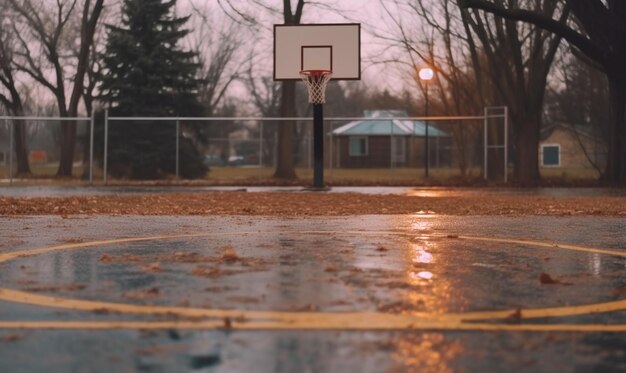 Foto gráfico de baloncesto