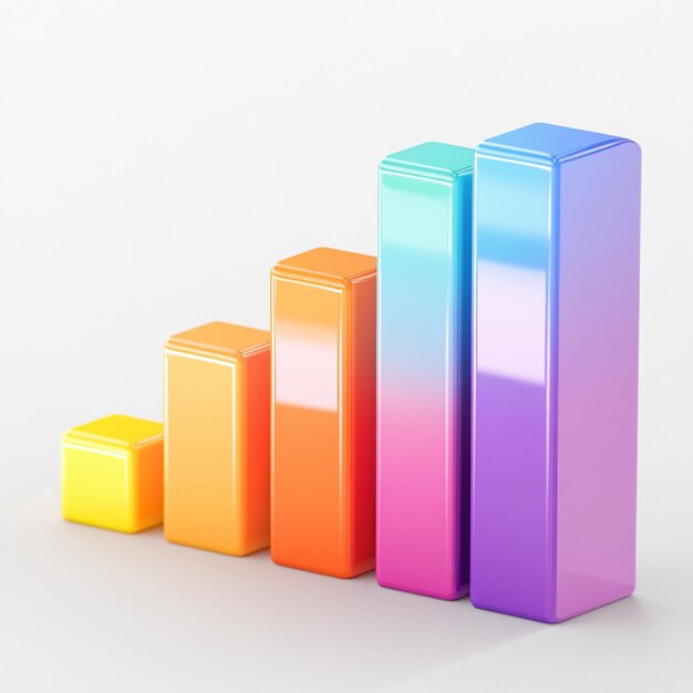 Un gráfico de barras que compara las puntuaciones de satisfacción del cliente predichas en diferentes productos