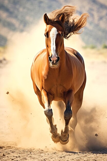 Foto gráfico de un caballo