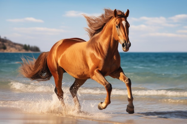 Gráfico científico de corrida de cavalos gerado por IA