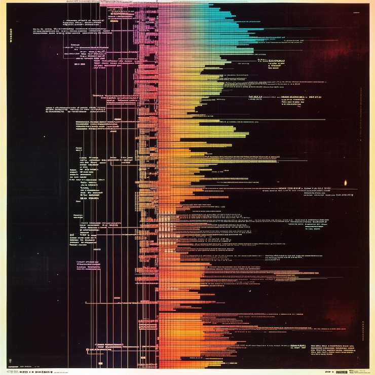 Foto un gráfico de comparación que muestra la evolución de los lenguajes de programación desde los primeros cobol hasta el moderno typescr