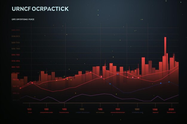 Gráfico comparativo do desempenho de uma empresa