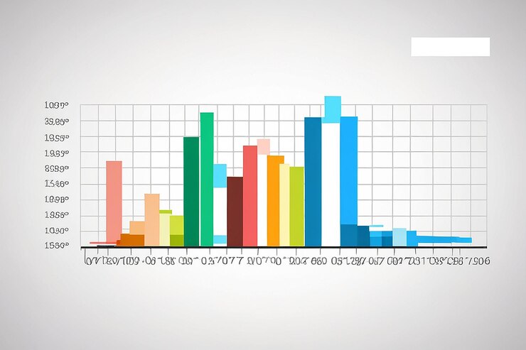 Foto gráfico de crecimiento de la inversión gráfico del progreso de las ganancias