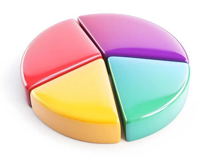 Foto gráfico de cuadros coloridos