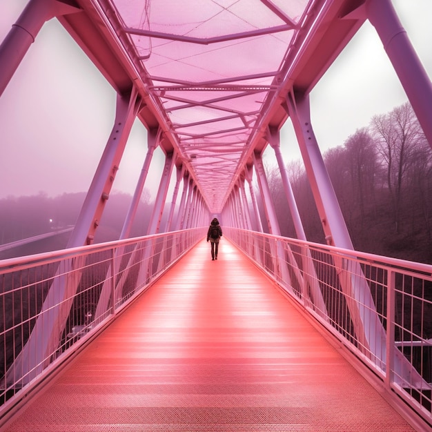 Foto gráfico da ponte