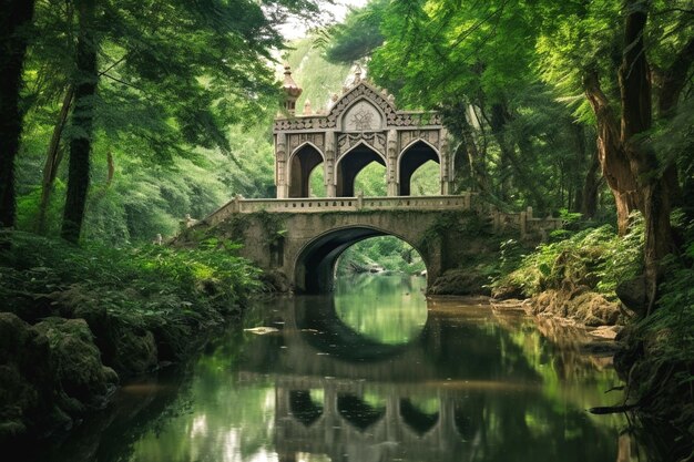 Foto gráfico da ponte