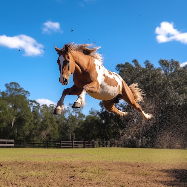 Foto gráfico de cavalo