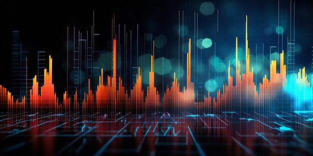 Gráfico de crescimento Generative Ai