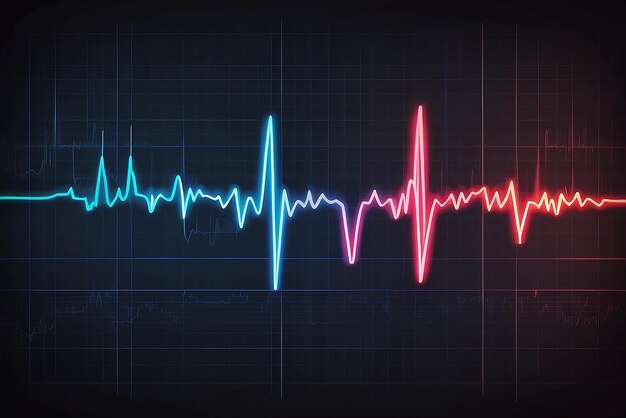 Gráfico de eletrocardiograma