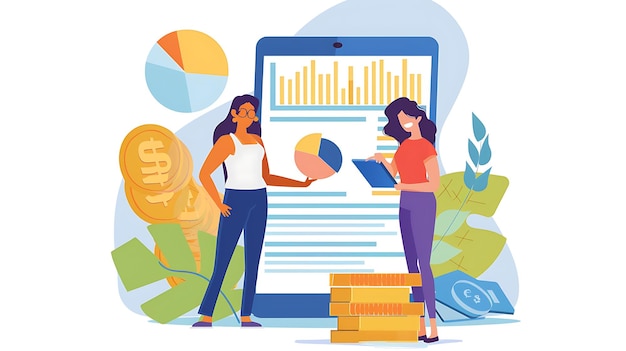 gráfico de investimento finanças negócios moeda datum economia diagrama de crescimento de estoque marke