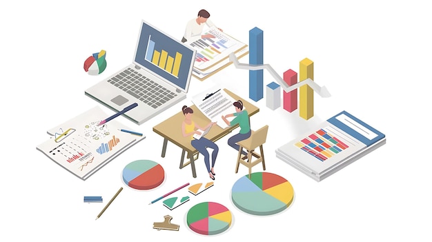 gráfico de investimento finanças negócios moeda datum economia diagrama de crescimento de estoque marke