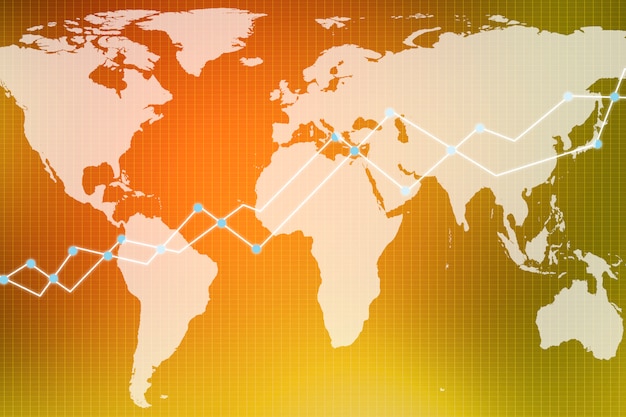 Gráfico de negociação de dupla exposição