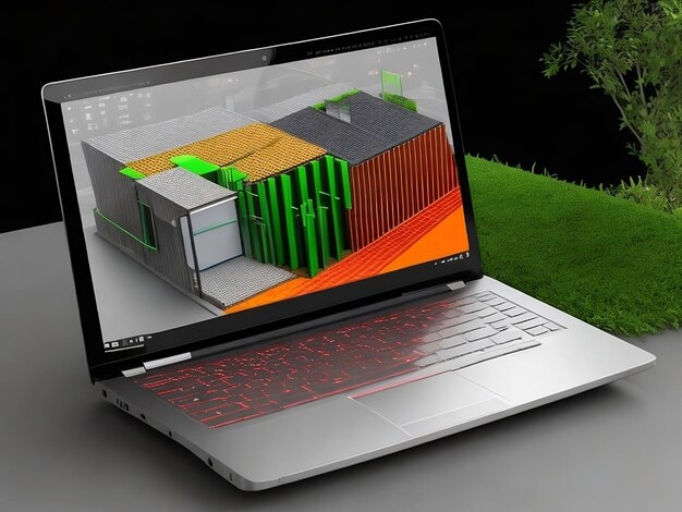 gráfico de pai 3d inteligente ai