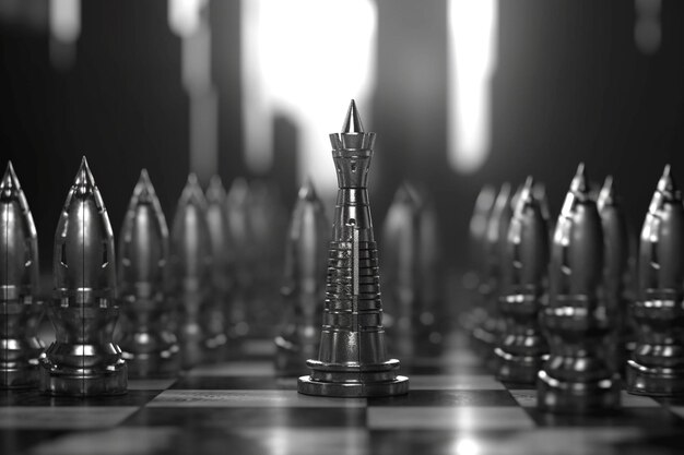 Foto gráfico de xadrez