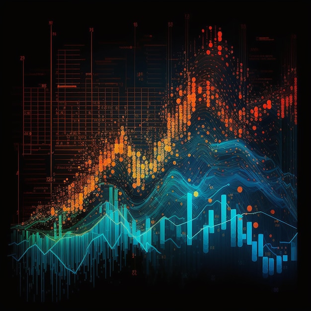 Un gráfico de un gráfico con los números 1 y 2 en él