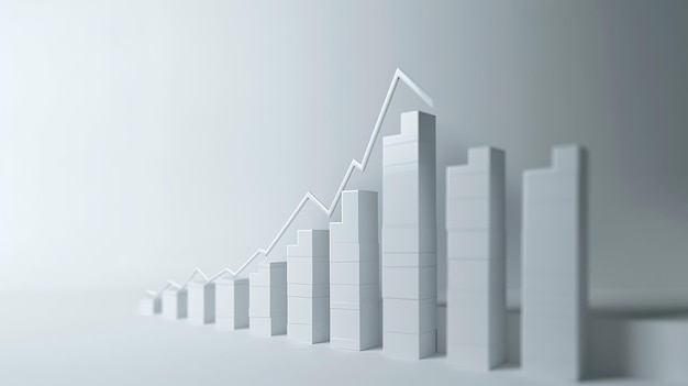 gráfico inversión finanzas negocios moneda dato economía diagrama de crecimiento de las existencias marke