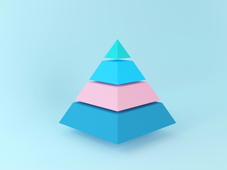 Foto gráfico de negocios. representación 3d.