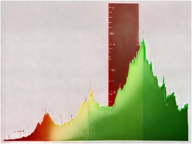 Foto un gráfico con la palabra gráfico en él