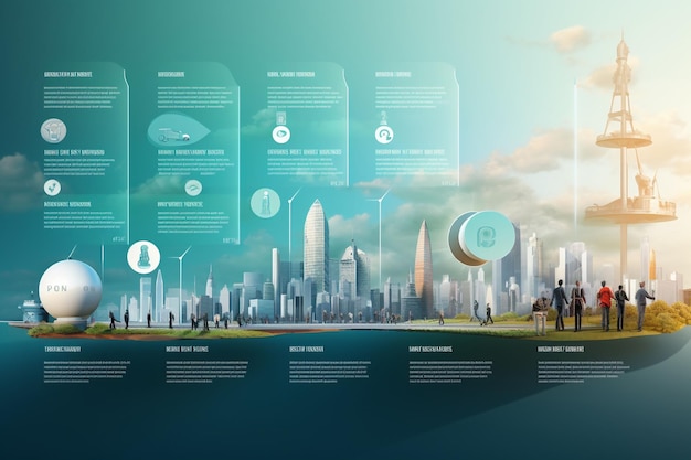 Gráfico que representa el viaje de una empresa de Generative ai