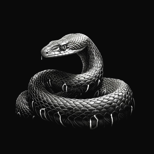 Foto grafico de serpiente