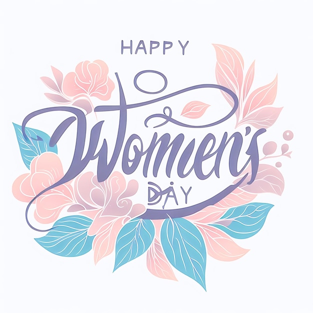 Gráfico vectorial para la celebración del Día Internacional de la Mujer Empoderando a las mujeres en todo el mundo