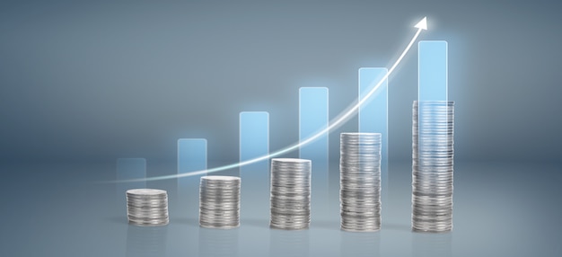 Gráfico de velas gráfico del mercado de divisas forex adecuado para el concepto de inversión financiera