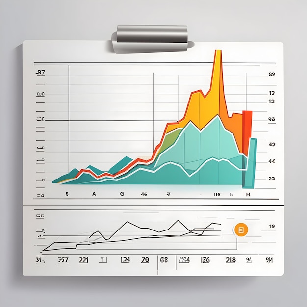 Foto gráficos gráficos de visualización de datos tipos de gráficos gráficos de barras gráficos de líneas gráficos de pastel gráficos de área gráficos de dispersión