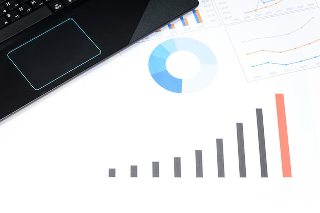 Gráficos usados para reuniões no trabalho