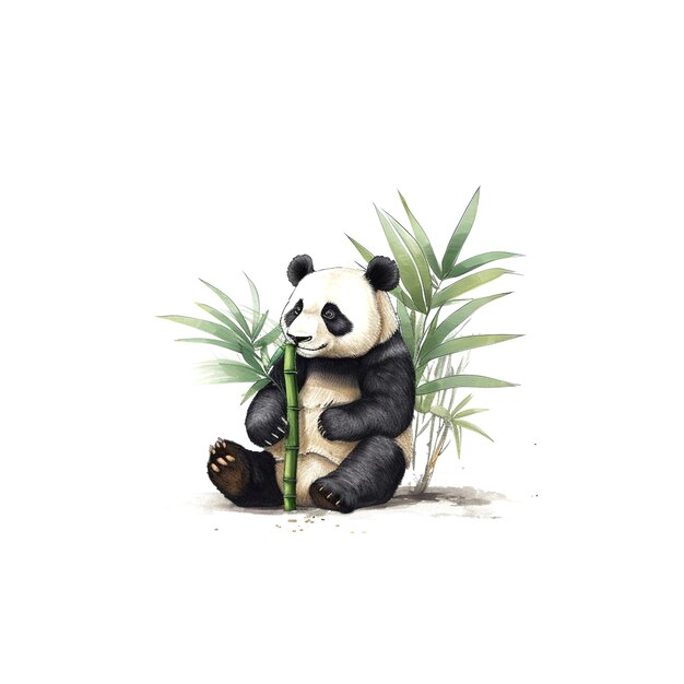 Grafik der Panda