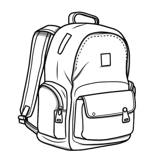 Grafik des Rucksacks