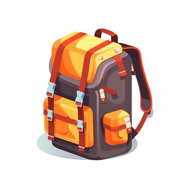 Foto grafik des rucksacks