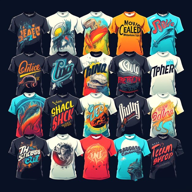 Foto grafik des t-shirts